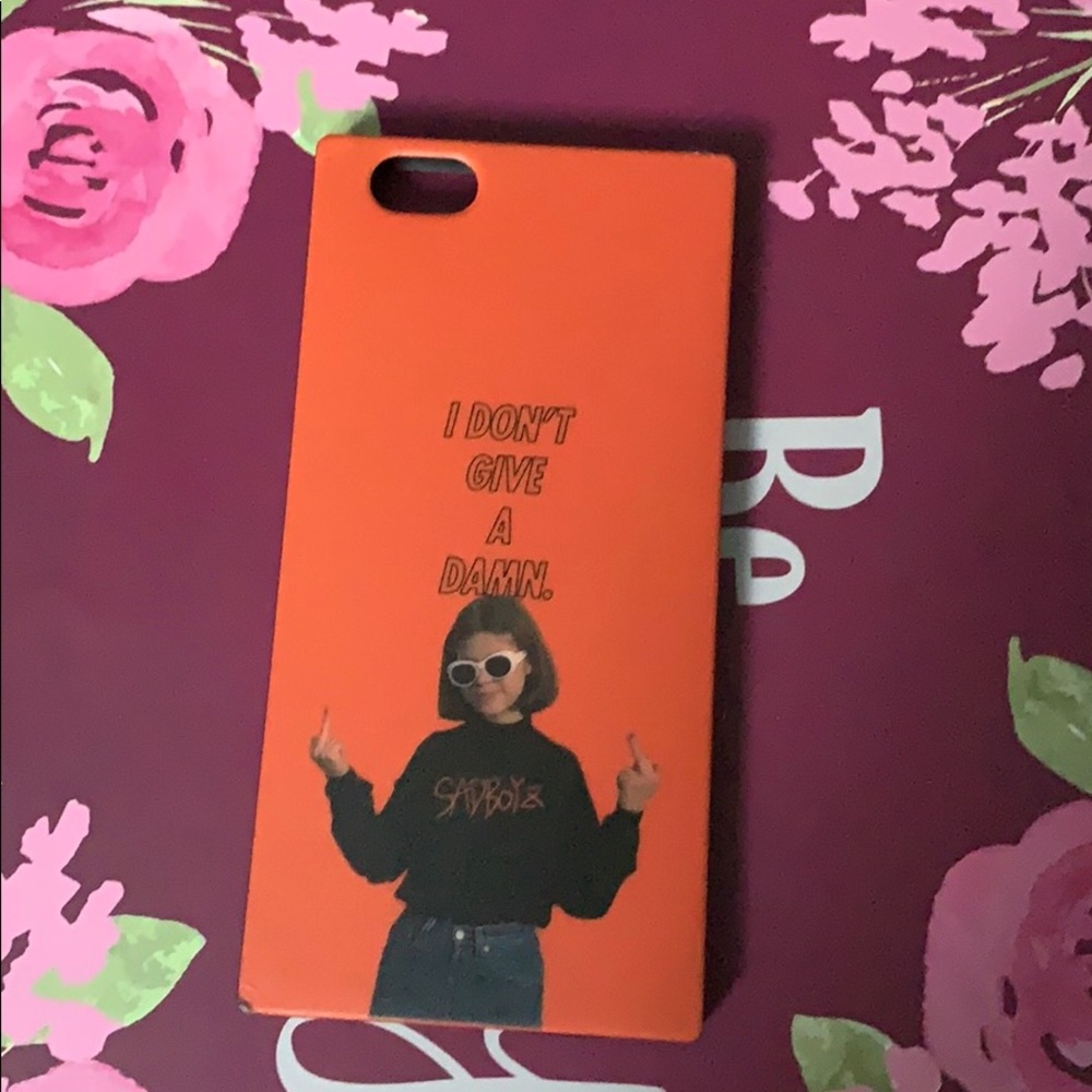 I don’t give a damn iPhone case